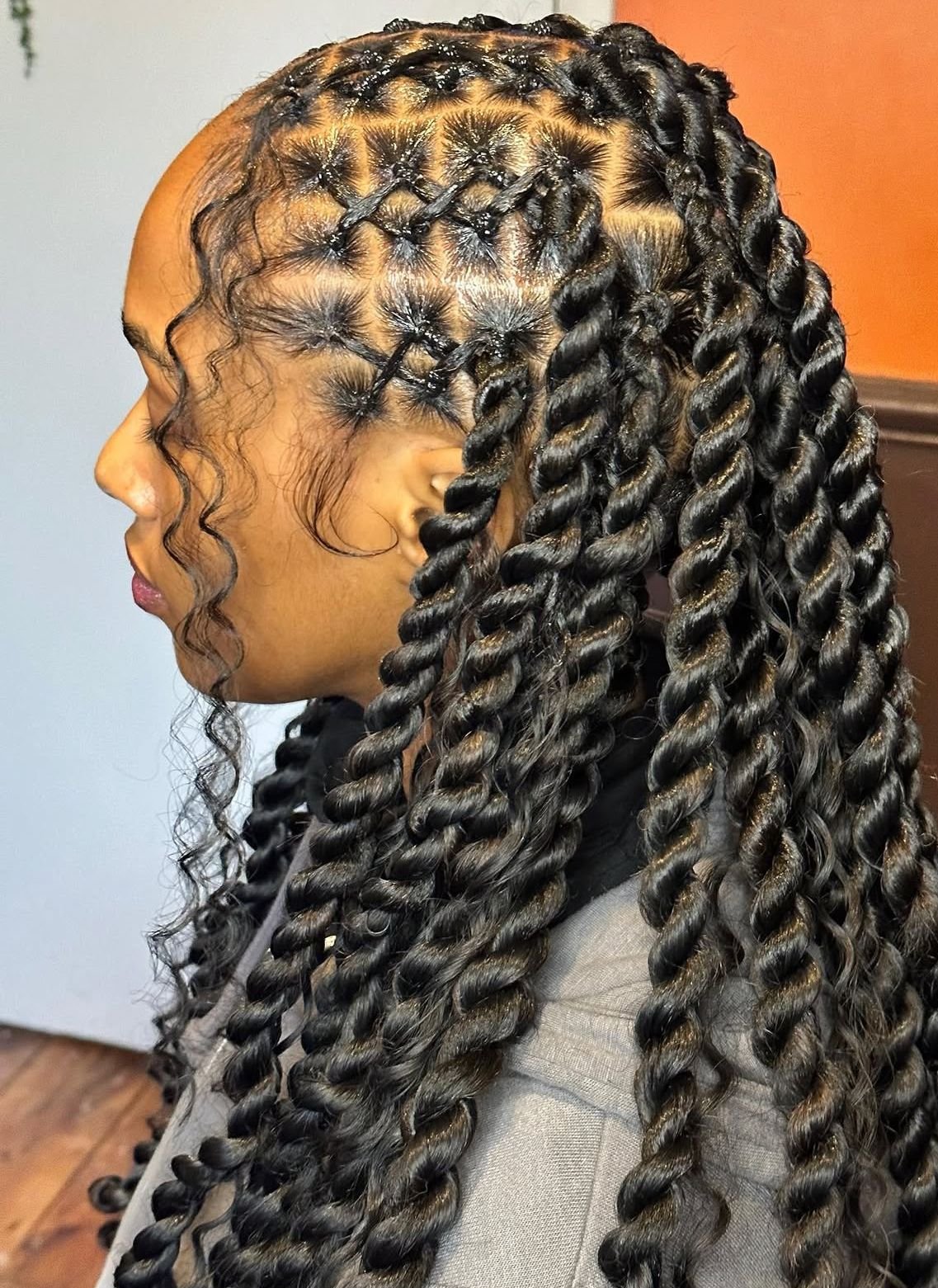 Sénégalaise boho braids