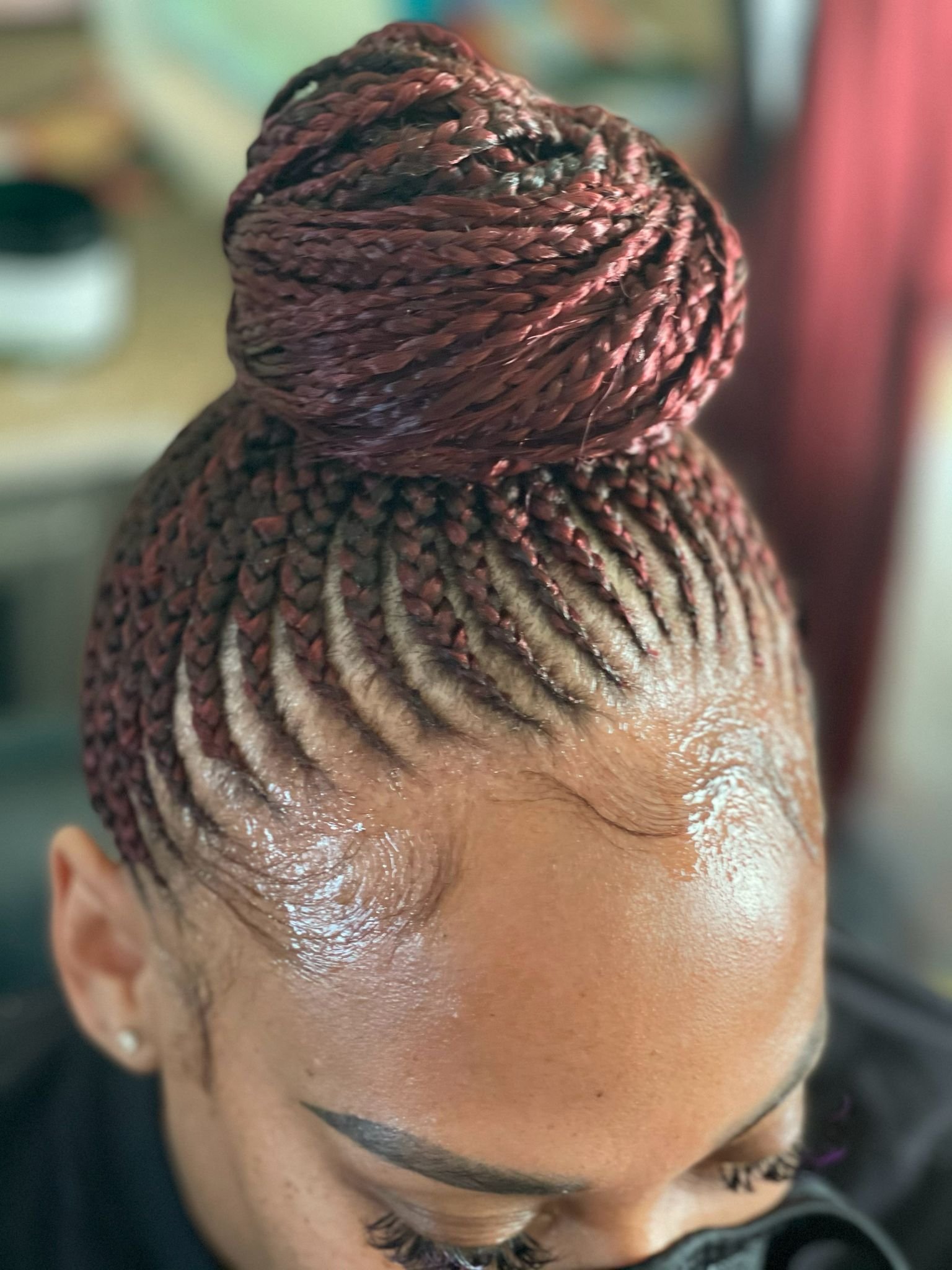Medium Knotless braids standard